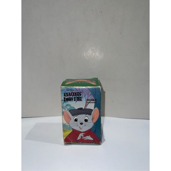 Vintage 1990 McDonalds The Rescuers Down Under Bernard Ornament NIB - Picture 1 of 7
